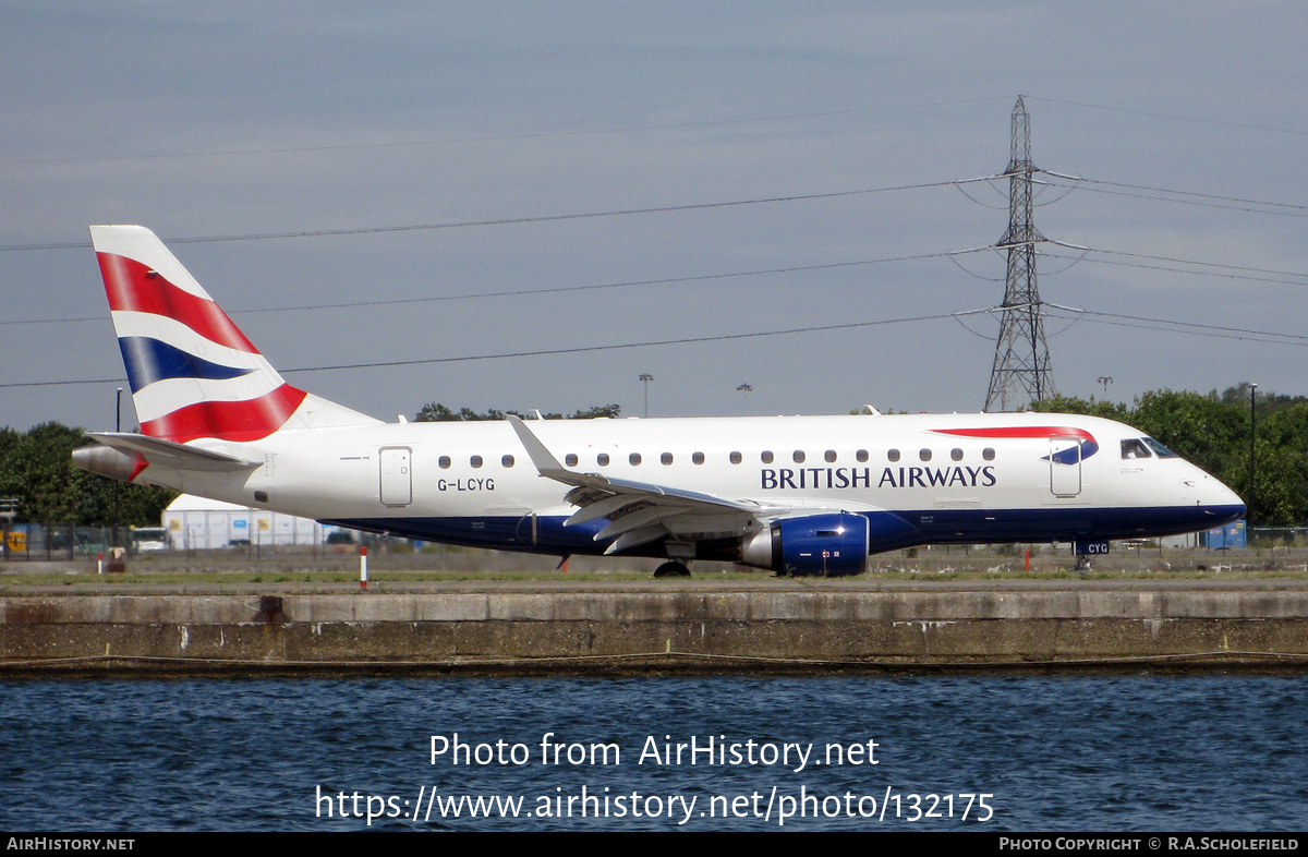 Aircraft Photo of G-LCYG | Embraer 170STD (ERJ-170-100STD) | British Airways | AirHistory.net #132175