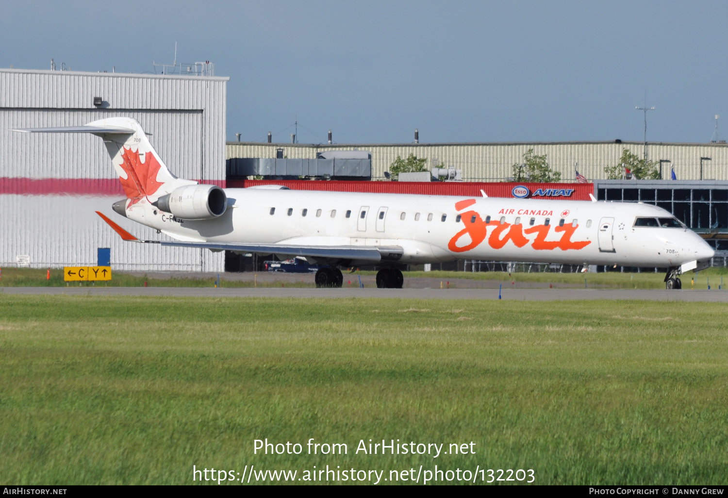 Aircraft Photo of C-FNJZ | Bombardier CRJ-900 (CL-600-2D24) | Air Canada Jazz | AirHistory.net #132203