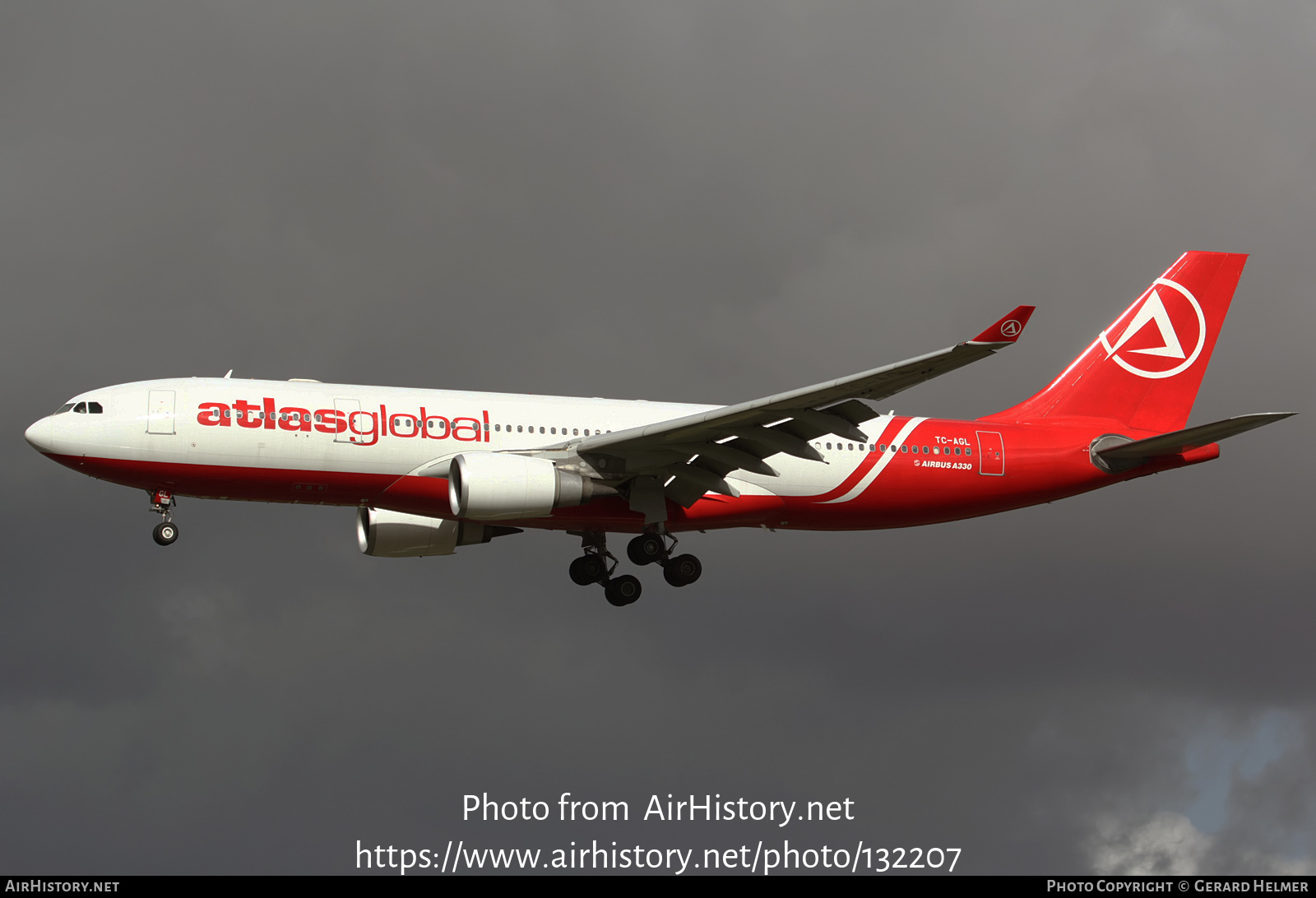 Aircraft Photo of TC-AGL | Airbus A330-203 | AtlasGlobal Airlines | AirHistory.net #132207