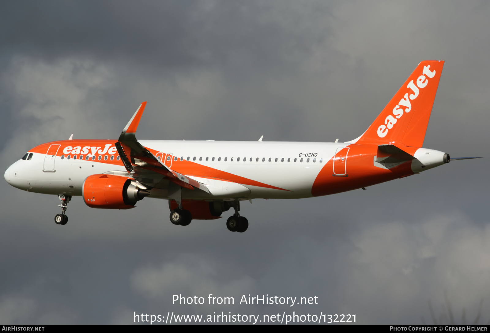 Aircraft Photo of G-UZHO | Airbus A320-251N | EasyJet | AirHistory.net #132221