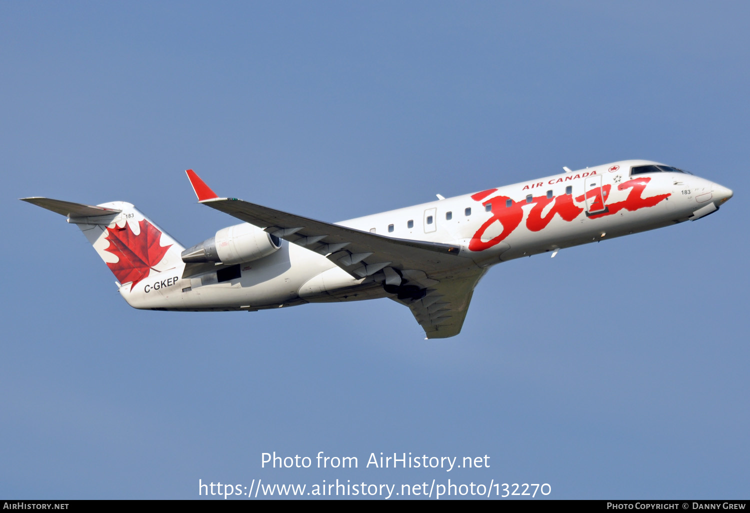 Aircraft Photo of C-GKEP | Bombardier CRJ-200ER (CL-600-2B19) | Air Canada Jazz | AirHistory.net #132270