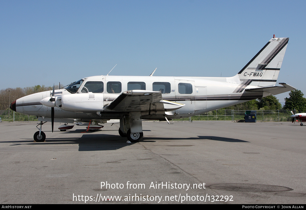 Aircraft Photo of C-FWAG | Piper PA-31-350 Navajo Chieftain | AirHistory.net #132292