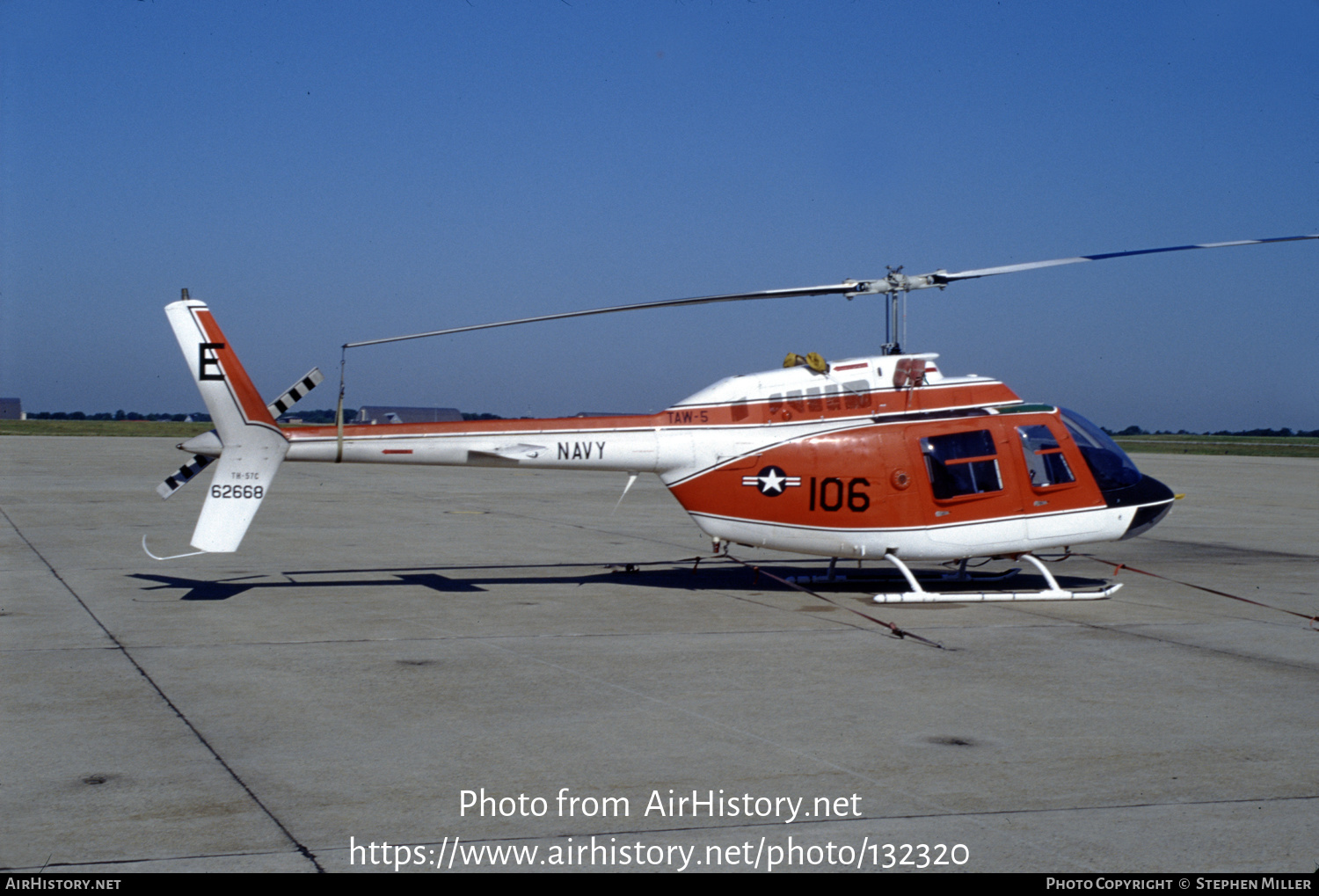 Aircraft Photo of 162668 / 62668 | Bell TH-57C SeaRanger (206B-3) | USA - Navy | AirHistory.net #132320