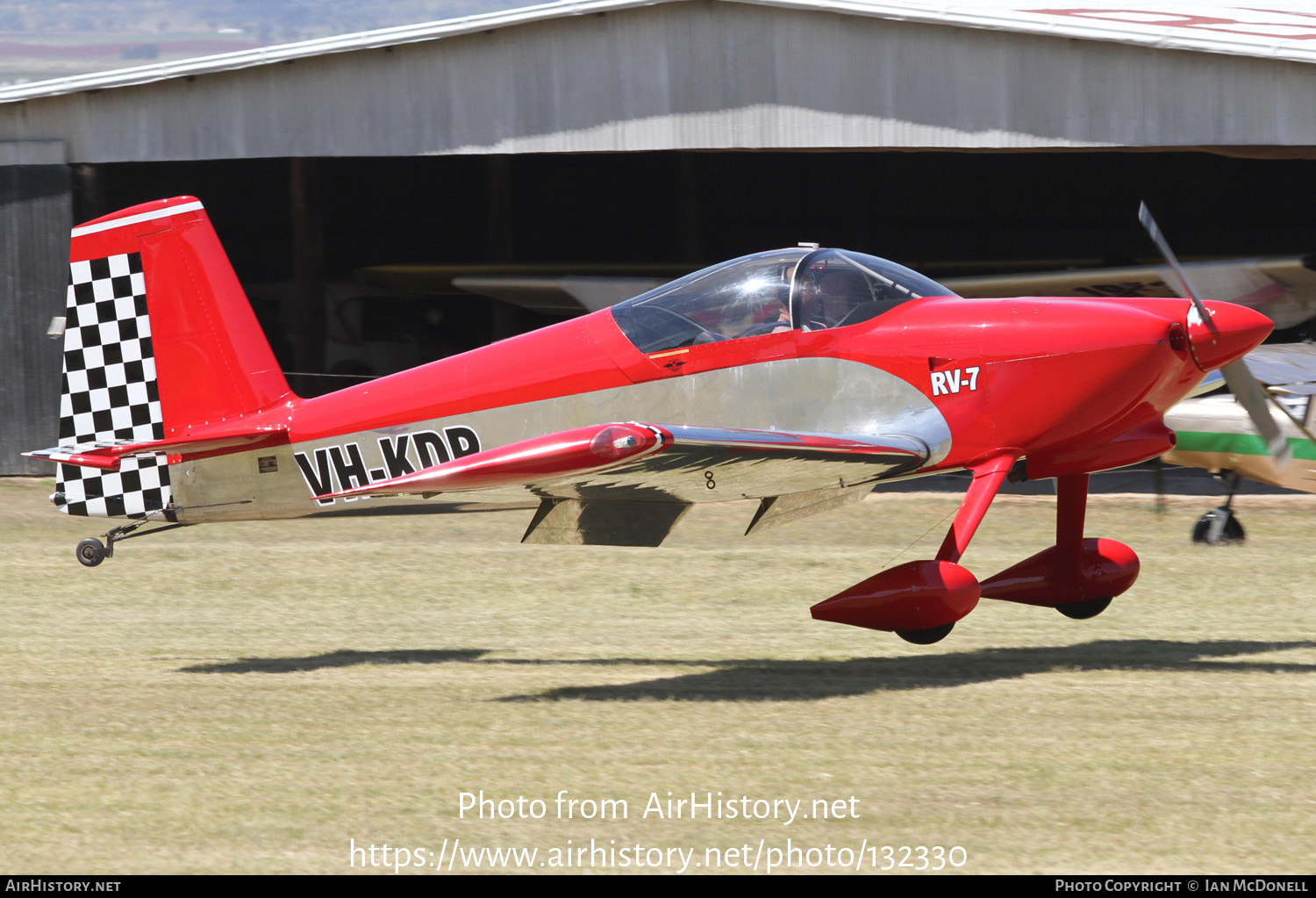 Aircraft Photo of VH-KDP | Van's RV-7 | AirHistory.net #132330