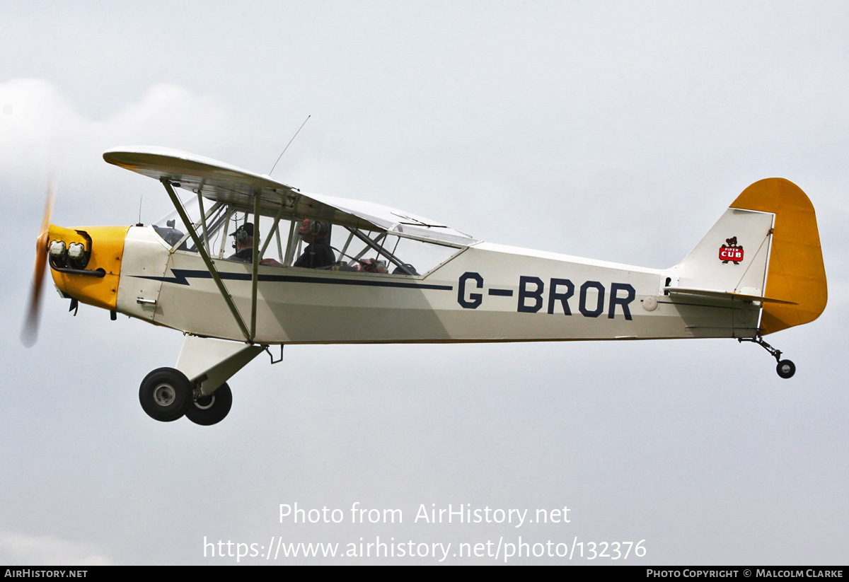 Aircraft Photo of G-BROR | Piper J-3C-65 Cub | AirHistory.net #132376