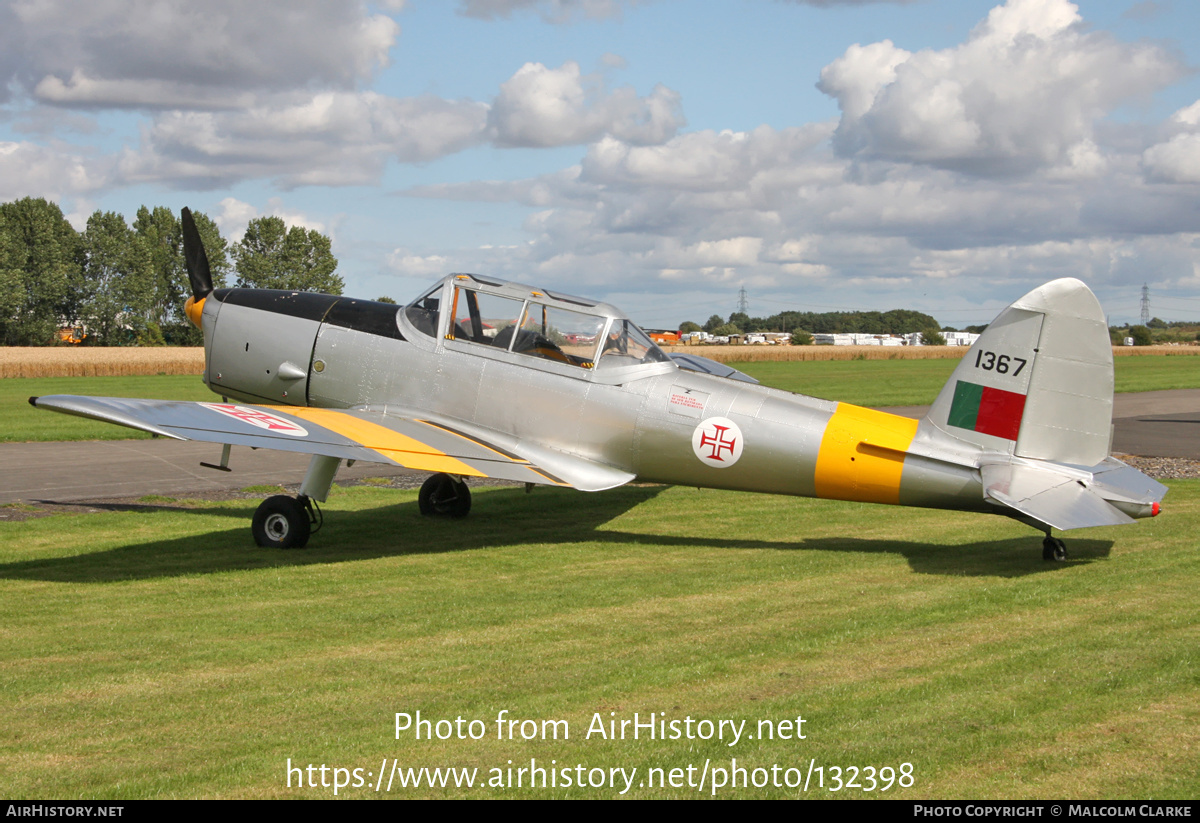 Aircraft Photo of G-UANO / 1367 | De Havilland Canada DHC-1 Chipmunk T20 | Portugal - Air Force | AirHistory.net #132398