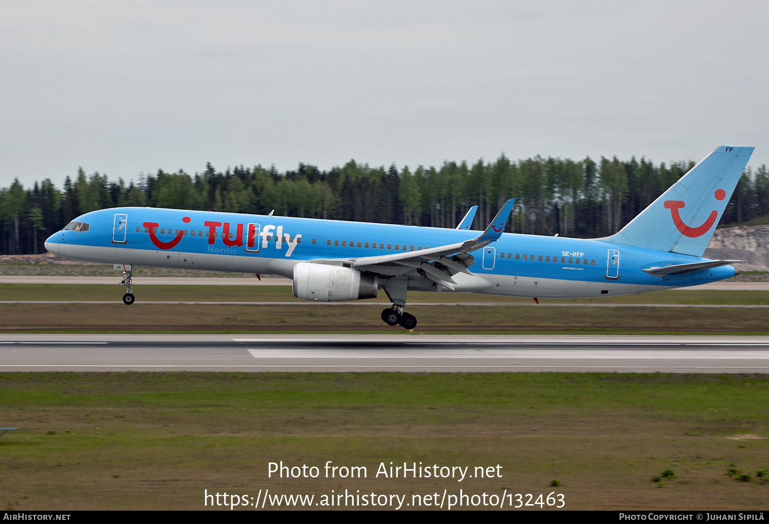 Aircraft Photo of SE-RFP | Boeing 757-204 | TUIfly Nordic | AirHistory.net #132463
