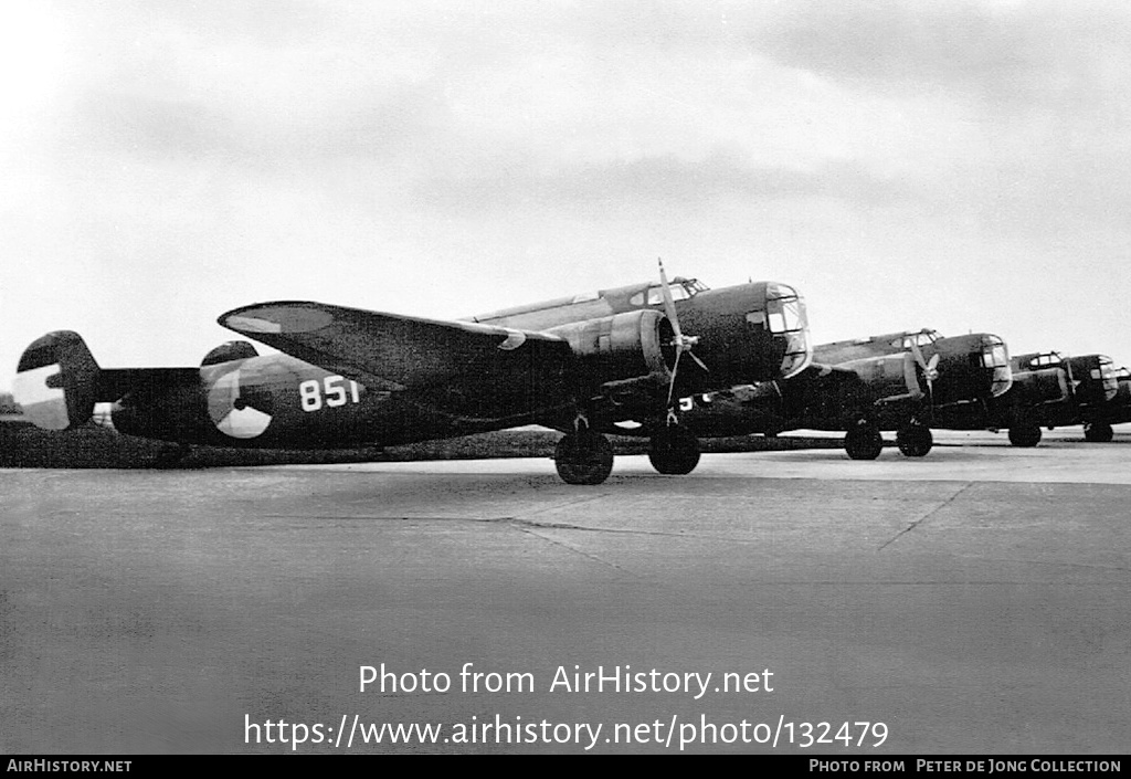 Aircraft Photo of 851 | Fokker T.V | Netherlands - Air Force | AirHistory.net #132479