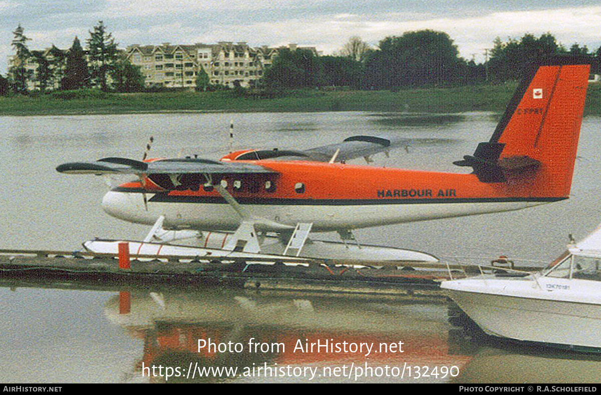 Aircraft Photo of C-FPAT | De Havilland Canada DHC-6-100 Twin Otter | Harbour Air | AirHistory.net #132490