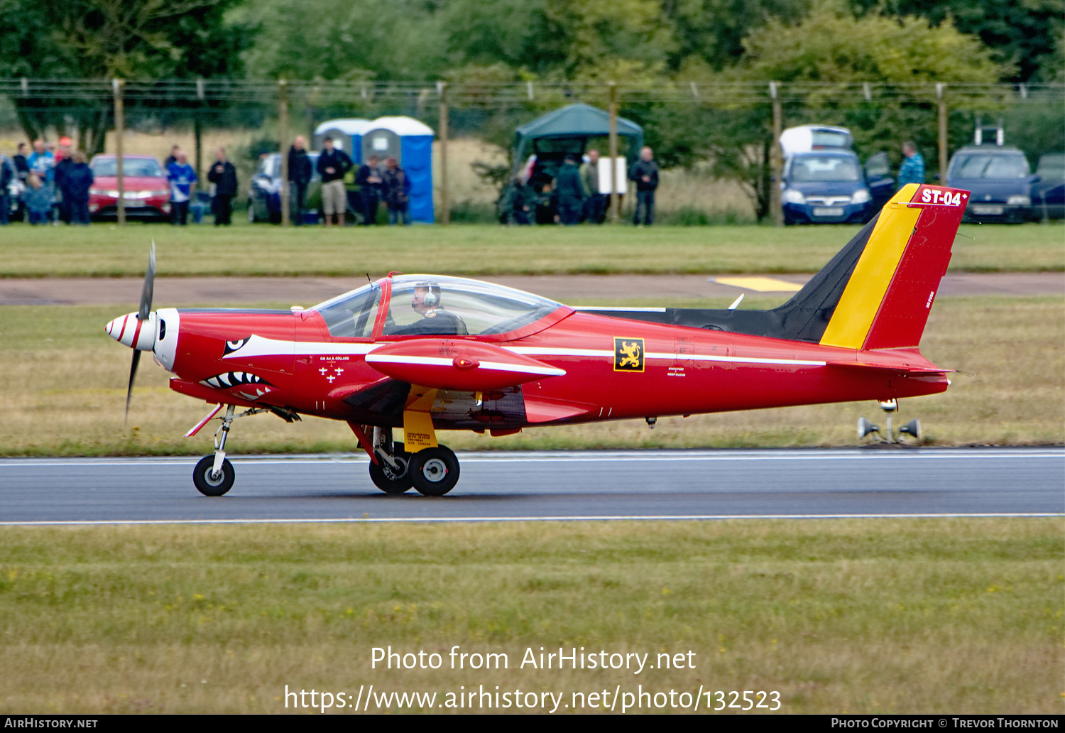 Aircraft Photo of ST-04 | SIAI-Marchetti SF-260MB | Belgium - Air Force | AirHistory.net #132523