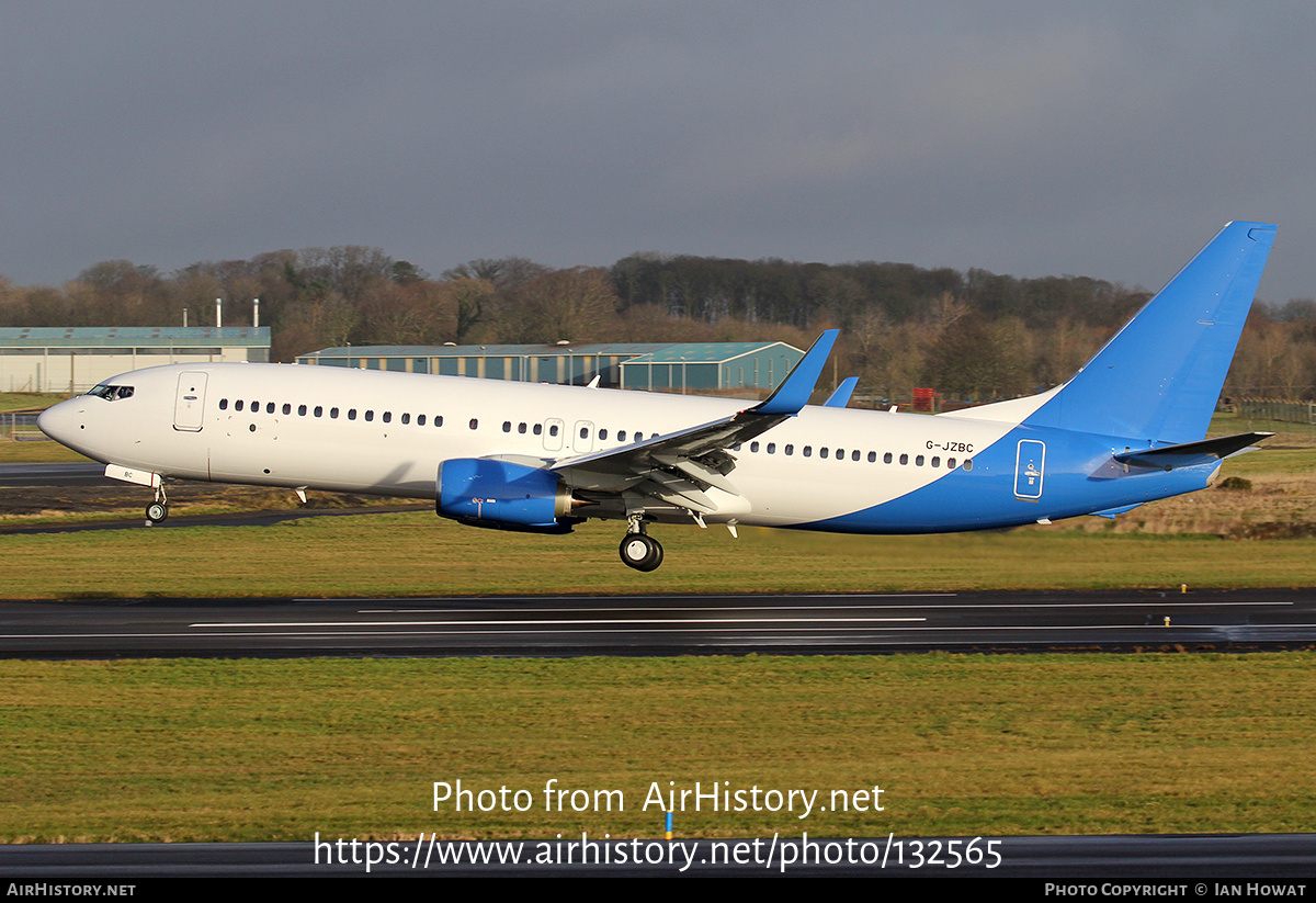 Aircraft Photo of G-JZBC | Boeing 737-800 | Jet2 Holidays | AirHistory.net #132565