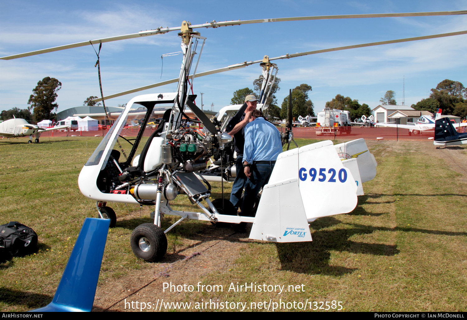 Aircraft Photo of G-9520 | Sport Copter Vortex M912 | AirHistory.net #132585