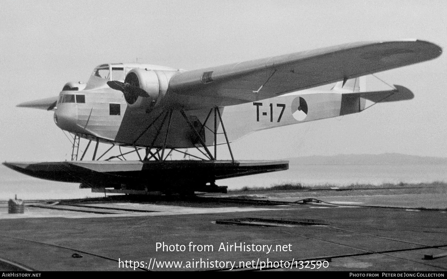 Aircraft Photo of T-17 | Fokker T.IVa | Netherlands - Navy | AirHistory.net #132590