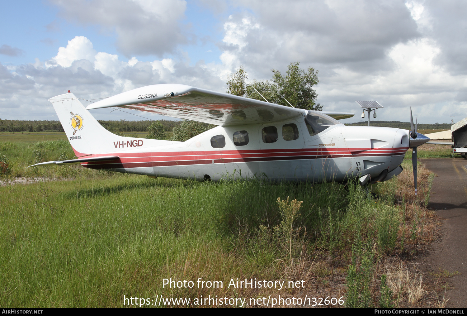 Aircraft Photo of VH-NGD | Cessna P210N Pressurized Centurion | Daddow Air | AirHistory.net #132606