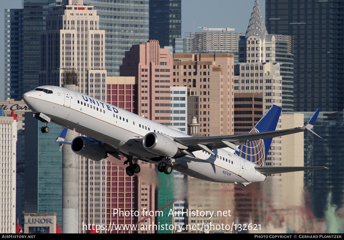 Aircraft Photo of N37419 | Boeing 737-924/ER | United Airlines | AirHistory.net #132621