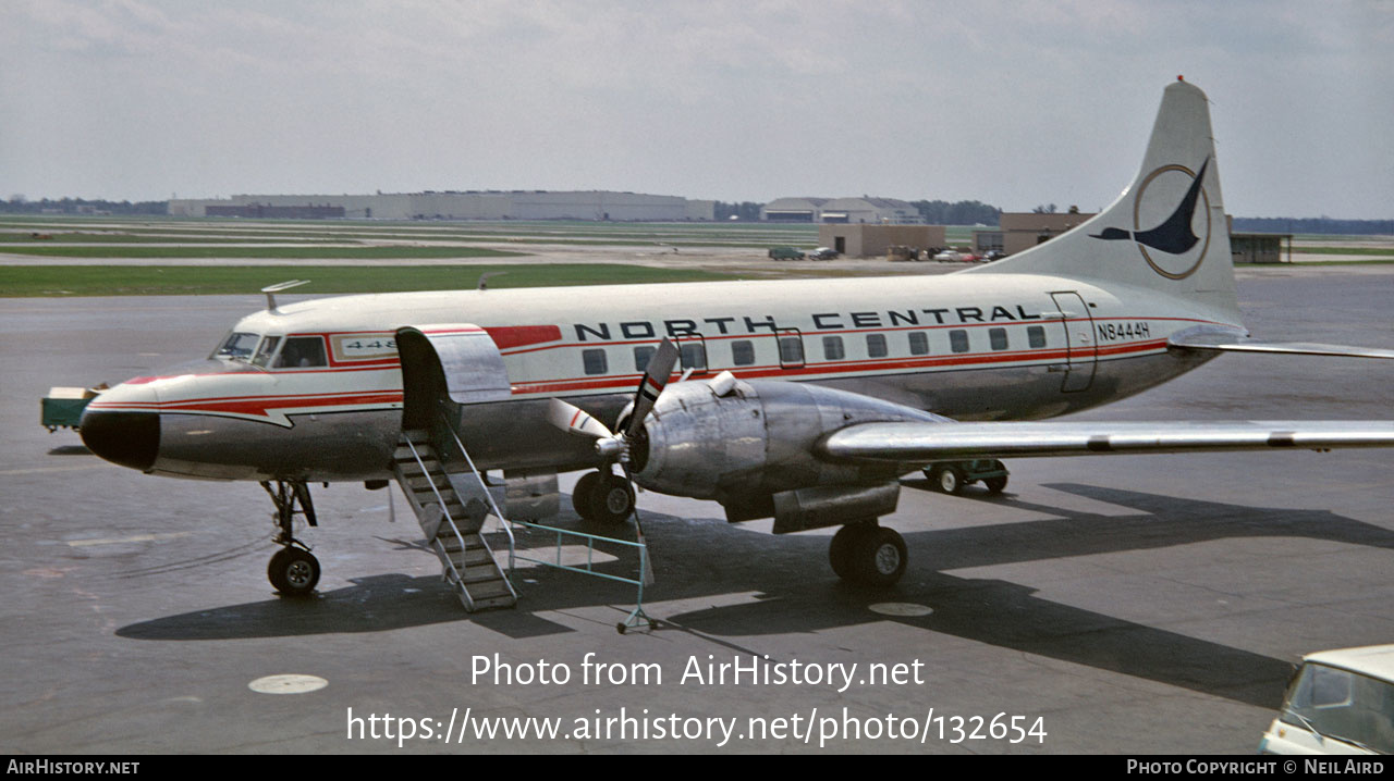 Aircraft Photo of N8444H | Convair 440 | North Central Airlines | AirHistory.net #132654