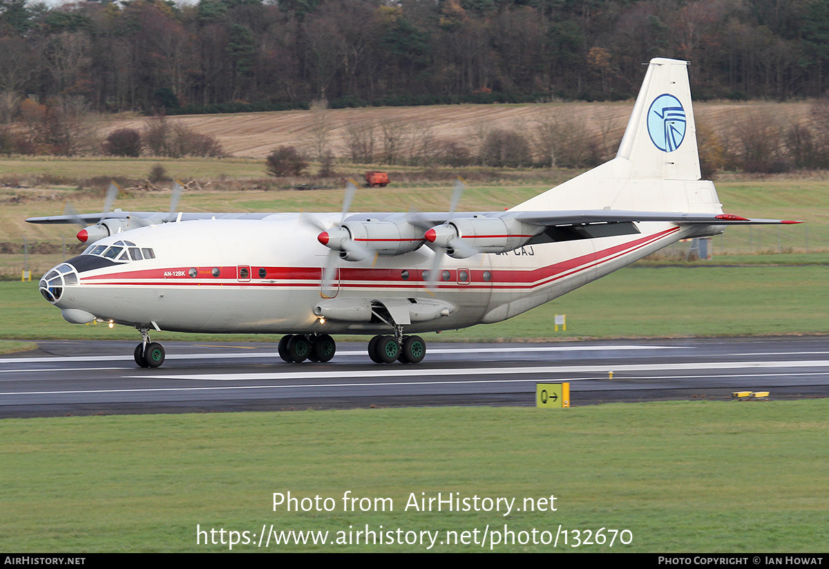 Aircraft Photo of UR-CAJ | Antonov An-12BK | Ukraine Air Alliance | AirHistory.net #132670