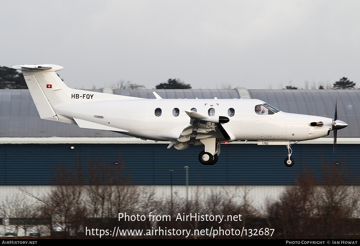 Aircraft Photo of HB-FQY | Pilatus PC-12NG (PC-12/47E) | AirHistory.net #132687