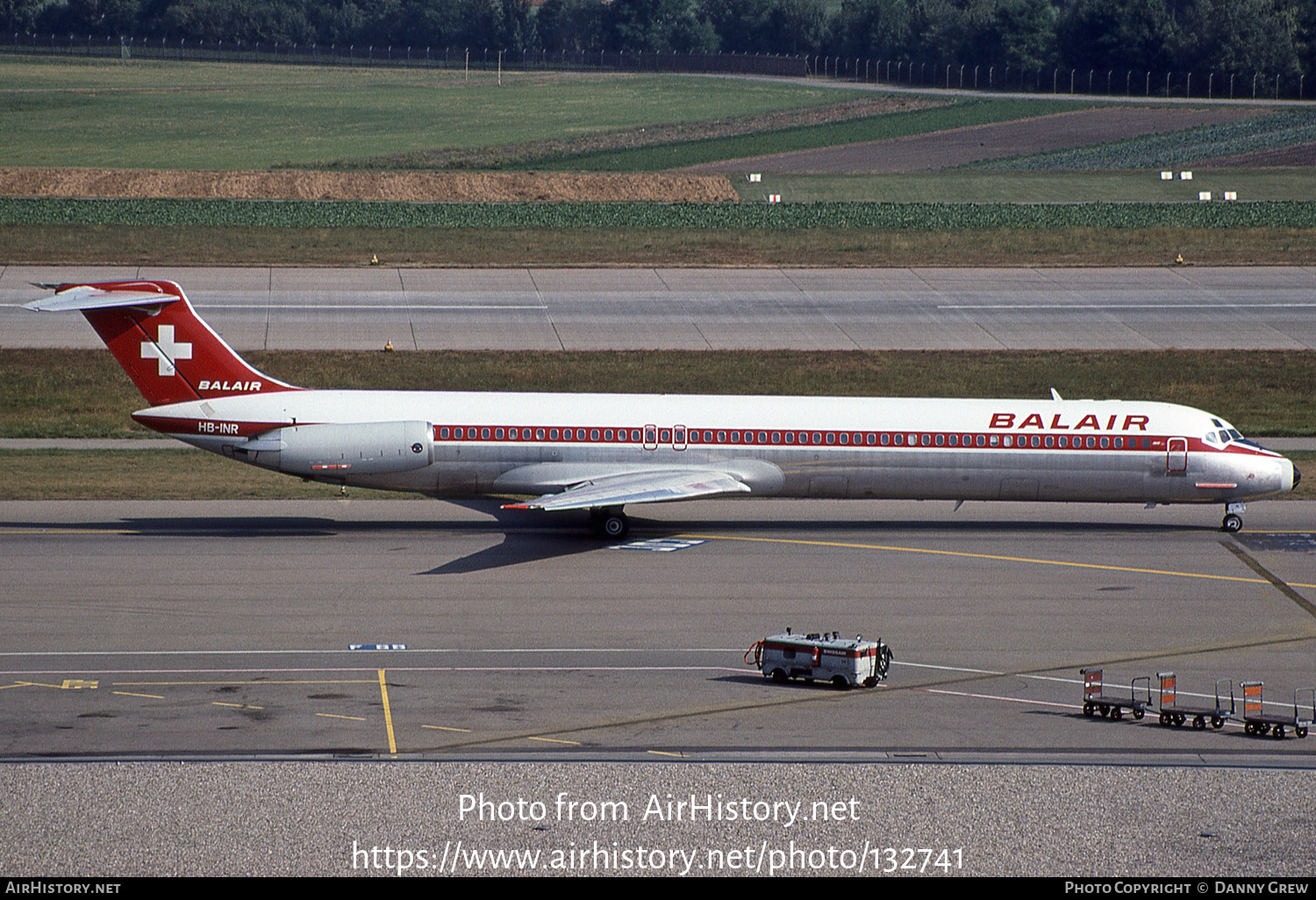 Aircraft Photo of HB-INR | McDonnell Douglas MD-82 (DC-9-82) | Balair | AirHistory.net #132741