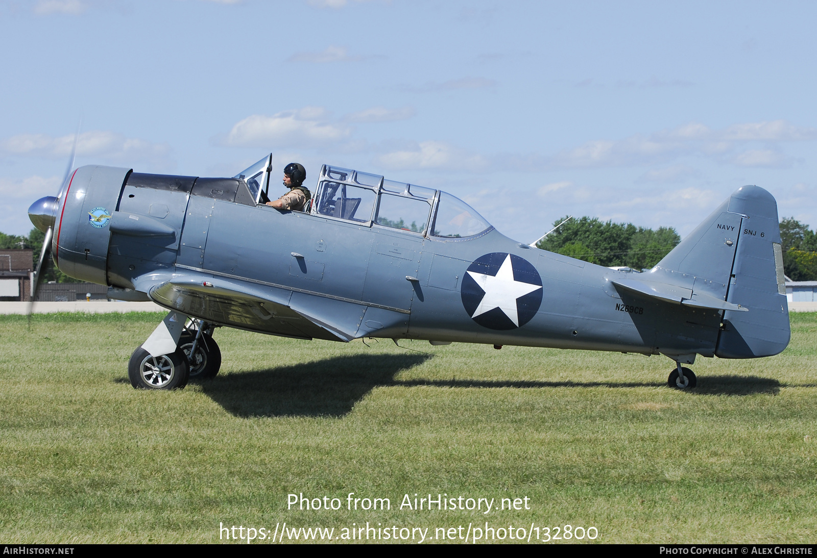 Aircraft Photo of N269CB | North American SNJ-6 Texan | USA - Navy | AirHistory.net #132800