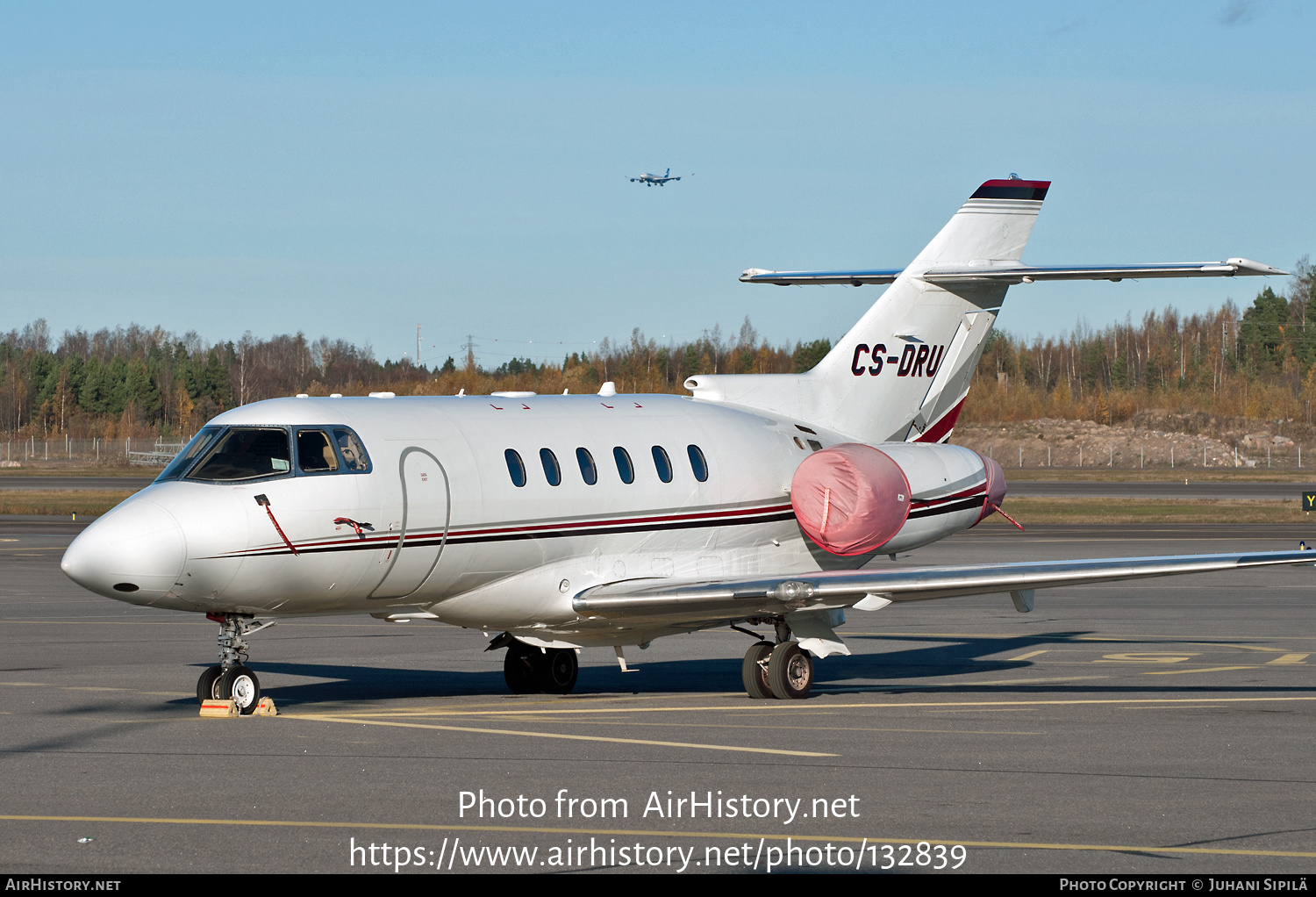 Aircraft Photo of CS-DRU | Raytheon Hawker 800XP | AirHistory.net #132839