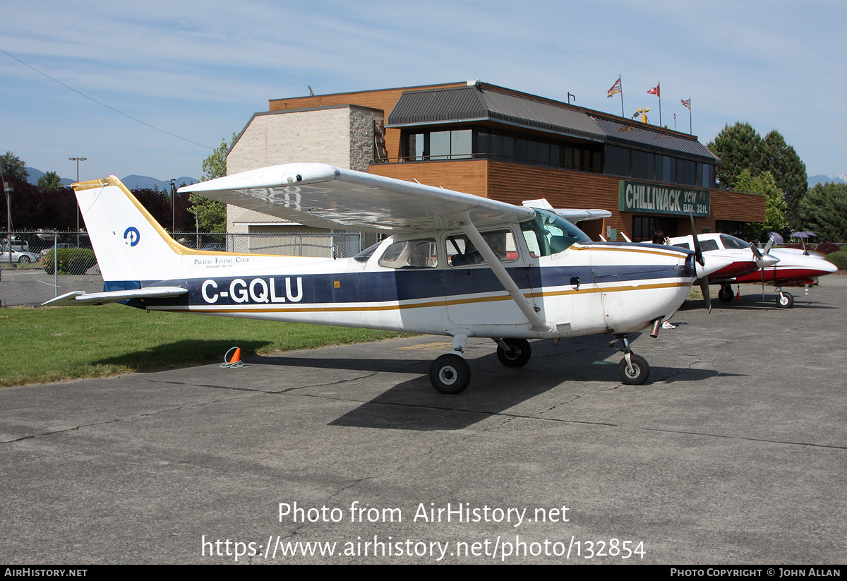 Aircraft Photo of C-GQLU | Cessna 172P Skyhawk | Pacific Flying Club | AirHistory.net #132854