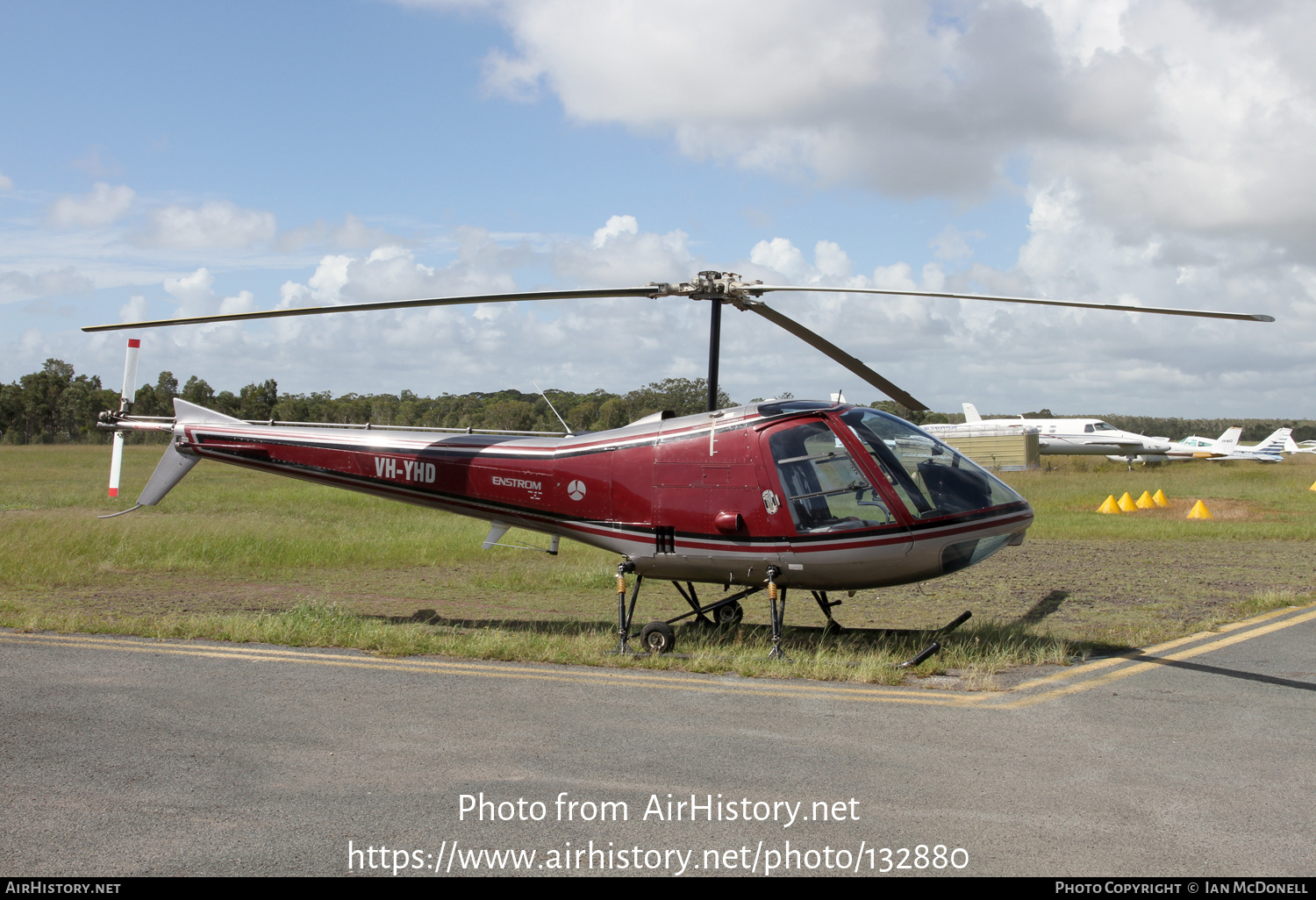 Aircraft Photo of VH-YHD | Enstrom 280C Shark | AirHistory.net #132880