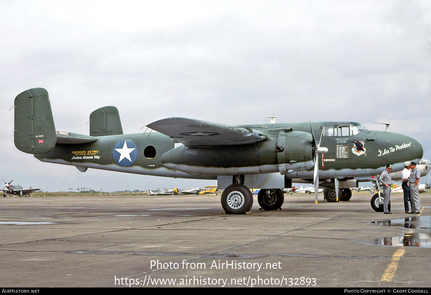 Aircraft Photo of N3161G | North American B-25J Mitchell | Confederate Air Force | USA - Air Force | AirHistory.net #132893