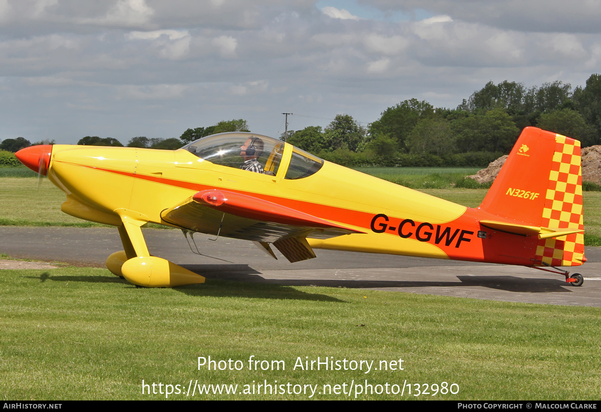 Aircraft Photo of G-CGWF / N3261F | Van's RV-7 | AirHistory.net #132980