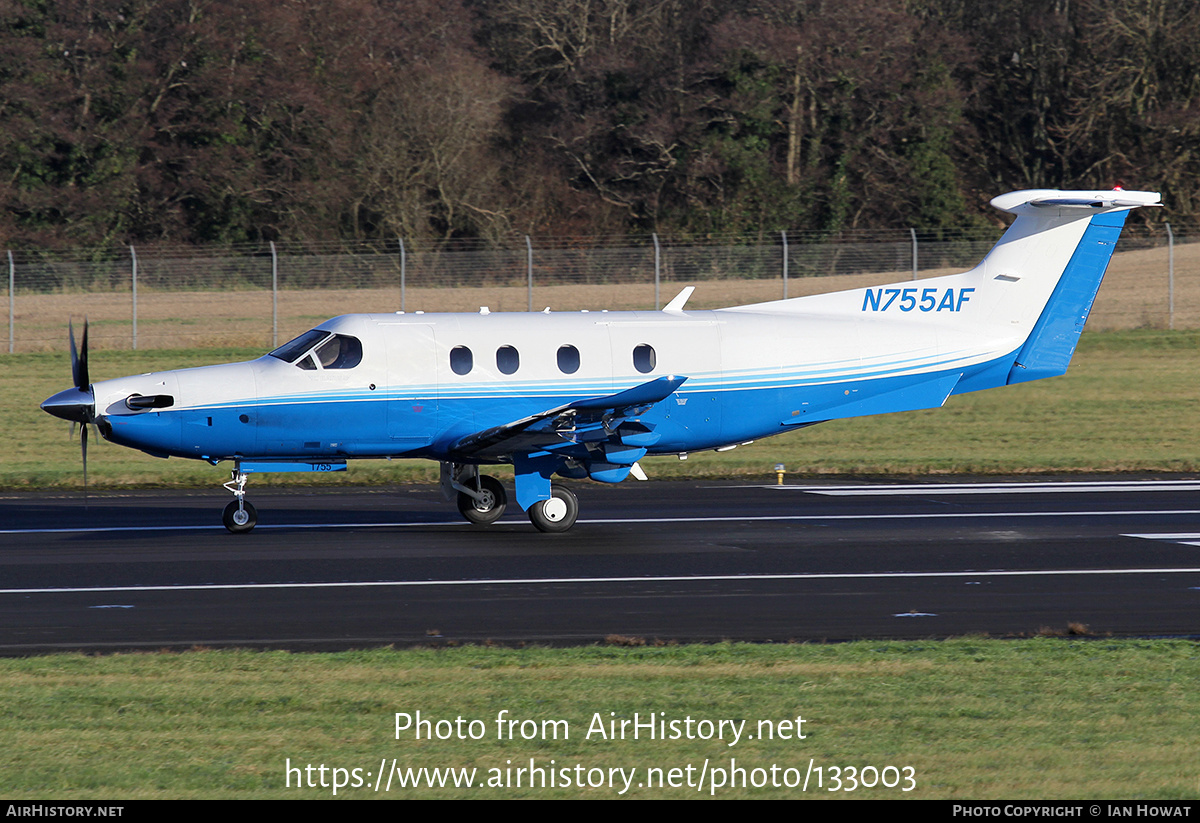 Aircraft Photo of N755AF | Pilatus PC-12NG (PC-12/47E) | AirHistory.net #133003