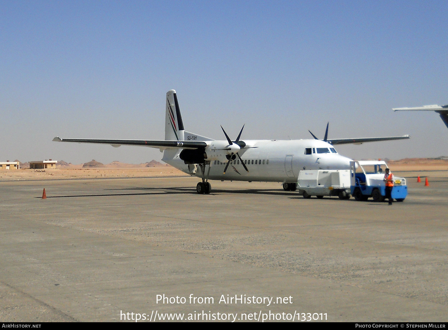 Aircraft Photo of SU-YAH | Fokker 50 | AirHistory.net #133011