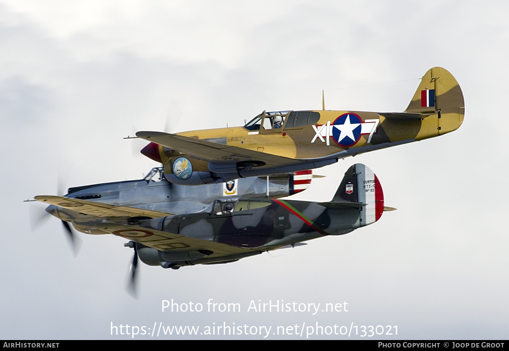 Aircraft Photo Of G Cgzp 41 Curtiss P 40f Warhawk Usa Air Force Airhistory Net