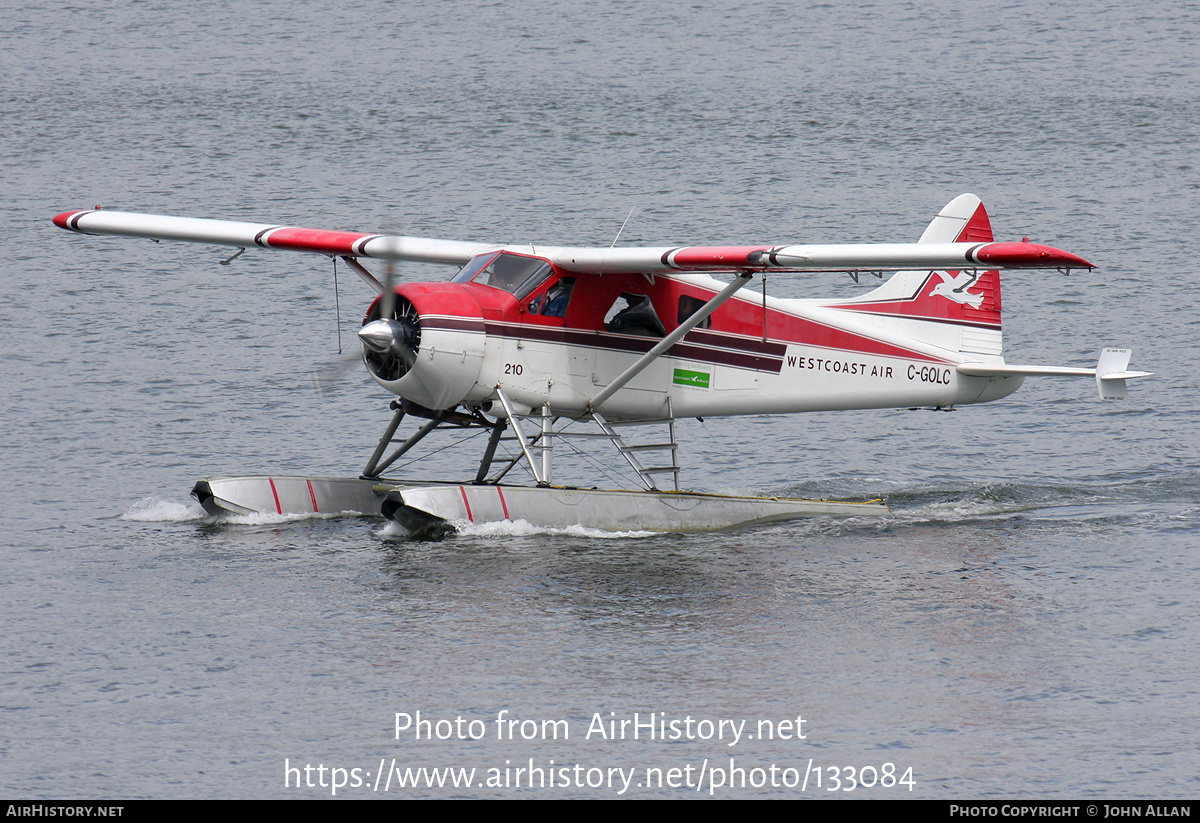 Aircraft Photo of C-GOLC | De Havilland Canada DHC-2 Beaver Mk1 | Westcoast Air | AirHistory.net #133084