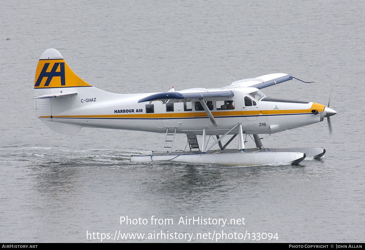 Aircraft Photo of C-GHAZ | Vazar DHC-3T Turbine Otter | Harbour Air | AirHistory.net #133094