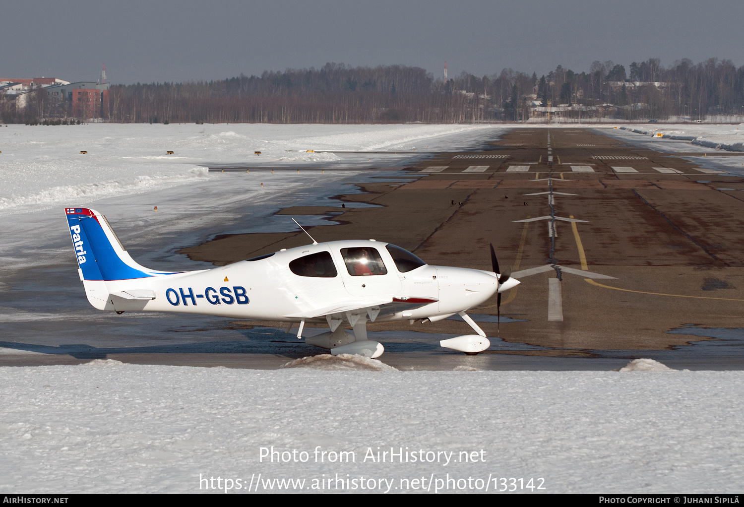 Aircraft Photo of OH-GSB | Cirrus SR-22 G3 | Patria Pilot Training | AirHistory.net #133142