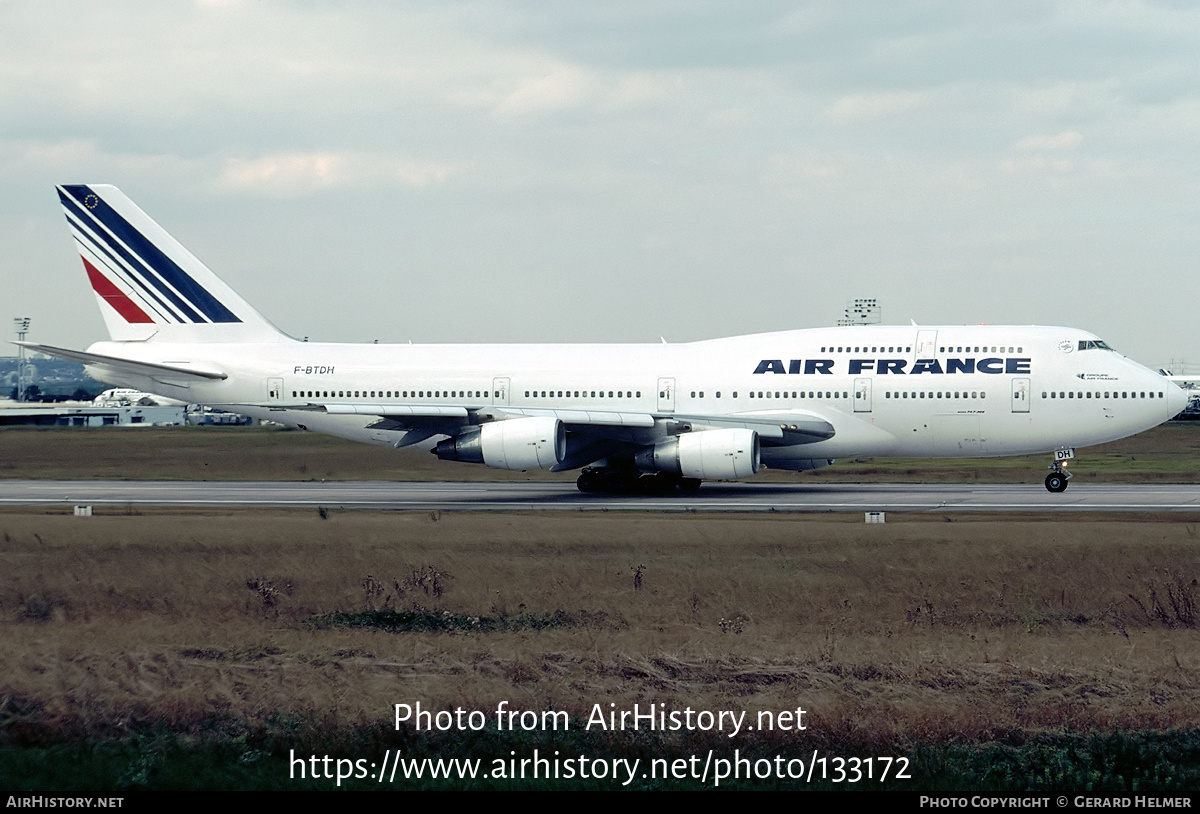 Aircraft Photo of F-BTDH | Boeing 747-2B3BM(SUD) | Air France | AirHistory.net #133172