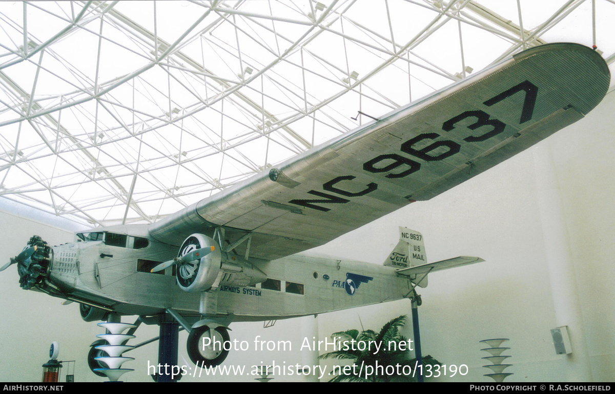 Aircraft Photo of N9637 / NC9637 | Ford 5-AT-B Tri-Motor | Pan American Airways System - PAA | AirHistory.net #133190