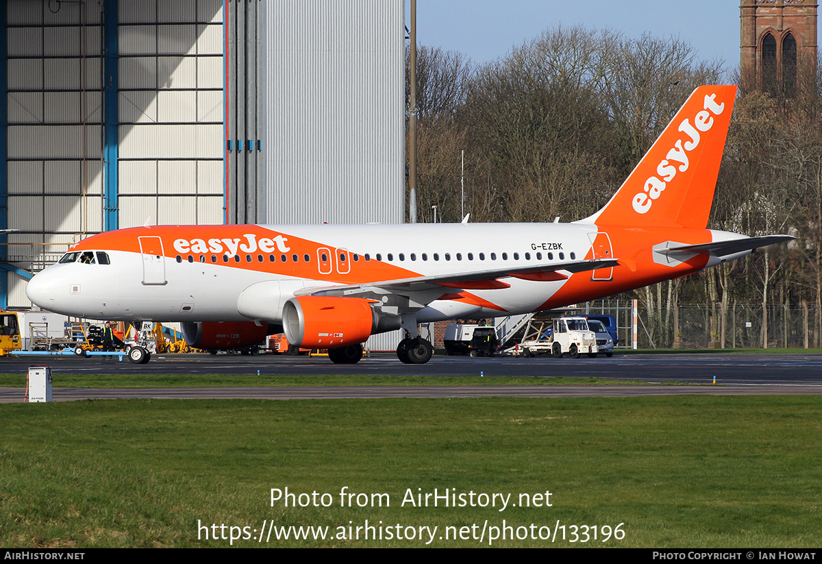 Aircraft Photo of G-EZBK | Airbus A319-111 | EasyJet | AirHistory.net #133196