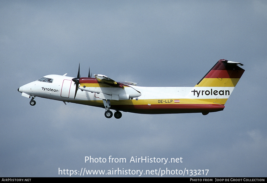 Aircraft Photo of OE-LLP | De Havilland Canada DHC-8-103 Dash 8 | Tyrolean Airways | AirHistory.net #133217