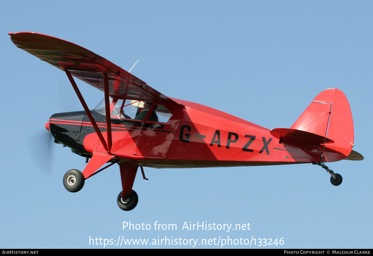 Aircraft Photo of G-APZX | Piper PA-22/20-150 Pacer | AirHistory.net #133246