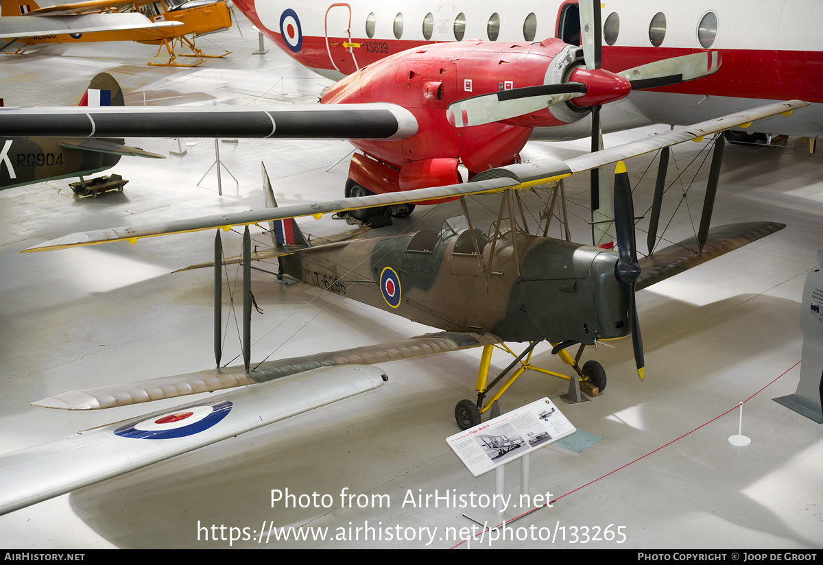 Aircraft Photo of T6296 | De Havilland D.H. 82A Tiger Moth II | UK - Air Force | AirHistory.net #133265