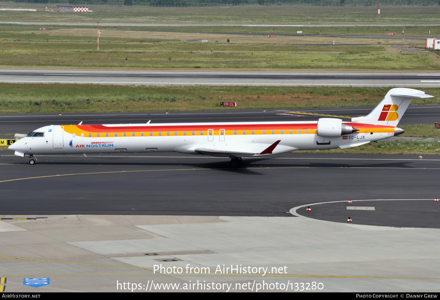 Aircraft Photo of EC-LJX | Bombardier CRJ-1000ER NG (CL-600-2E25) | Iberia Regional | AirHistory.net #133280