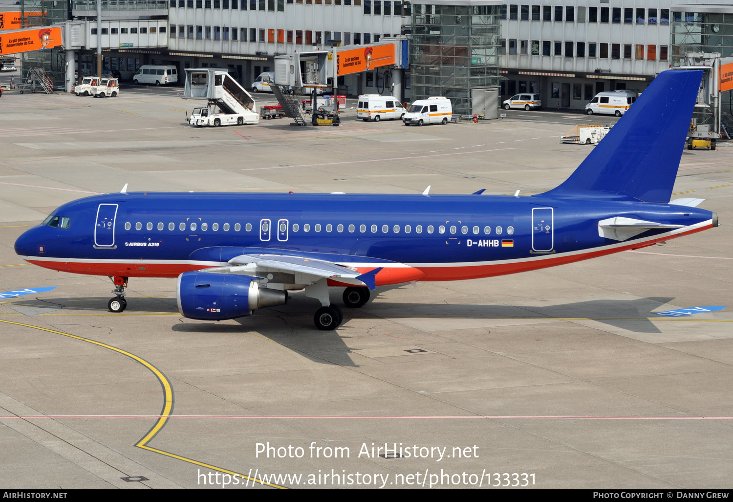 Aircraft Photo of D-AHHB | Airbus A319-112 | Hamburg Airways | AirHistory.net #133331