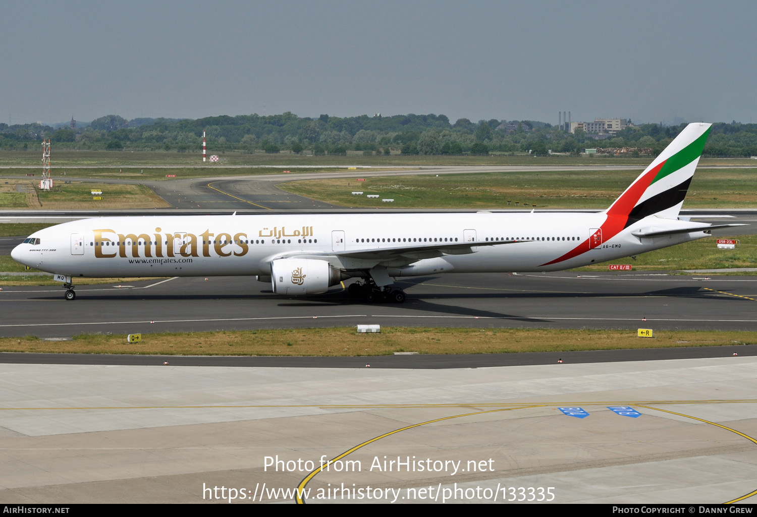 Aircraft Photo of A6-EMQ | Boeing 777-31H | Emirates | AirHistory.net #133335