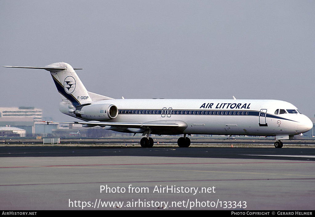 Aircraft Photo of F-GIDP | Fokker 100 (F28-0100) | Air Littoral | AirHistory.net #133343