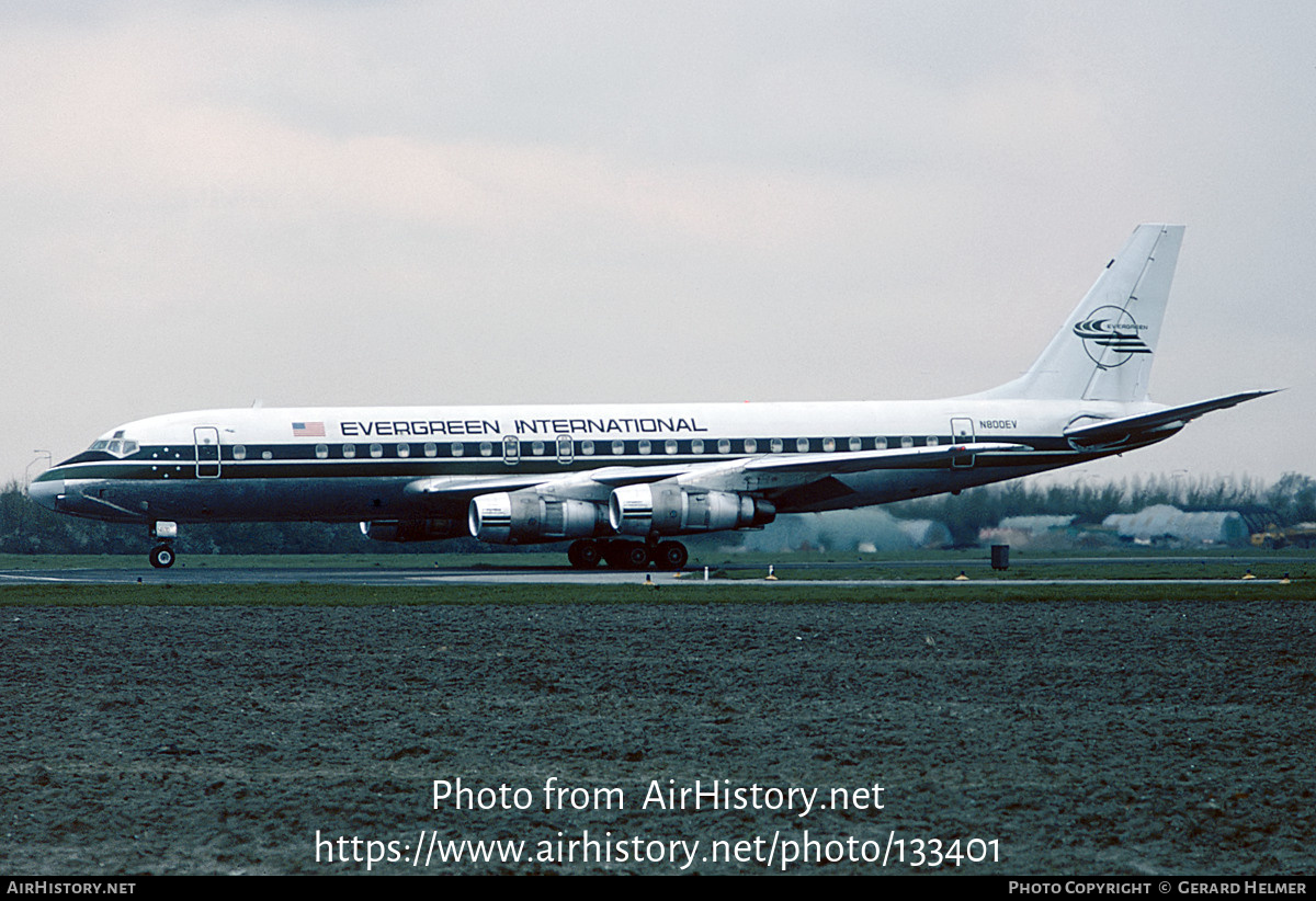 Aircraft Photo of N800EV | Douglas DC-8-52 | Evergreen International Airlines | AirHistory.net #133401