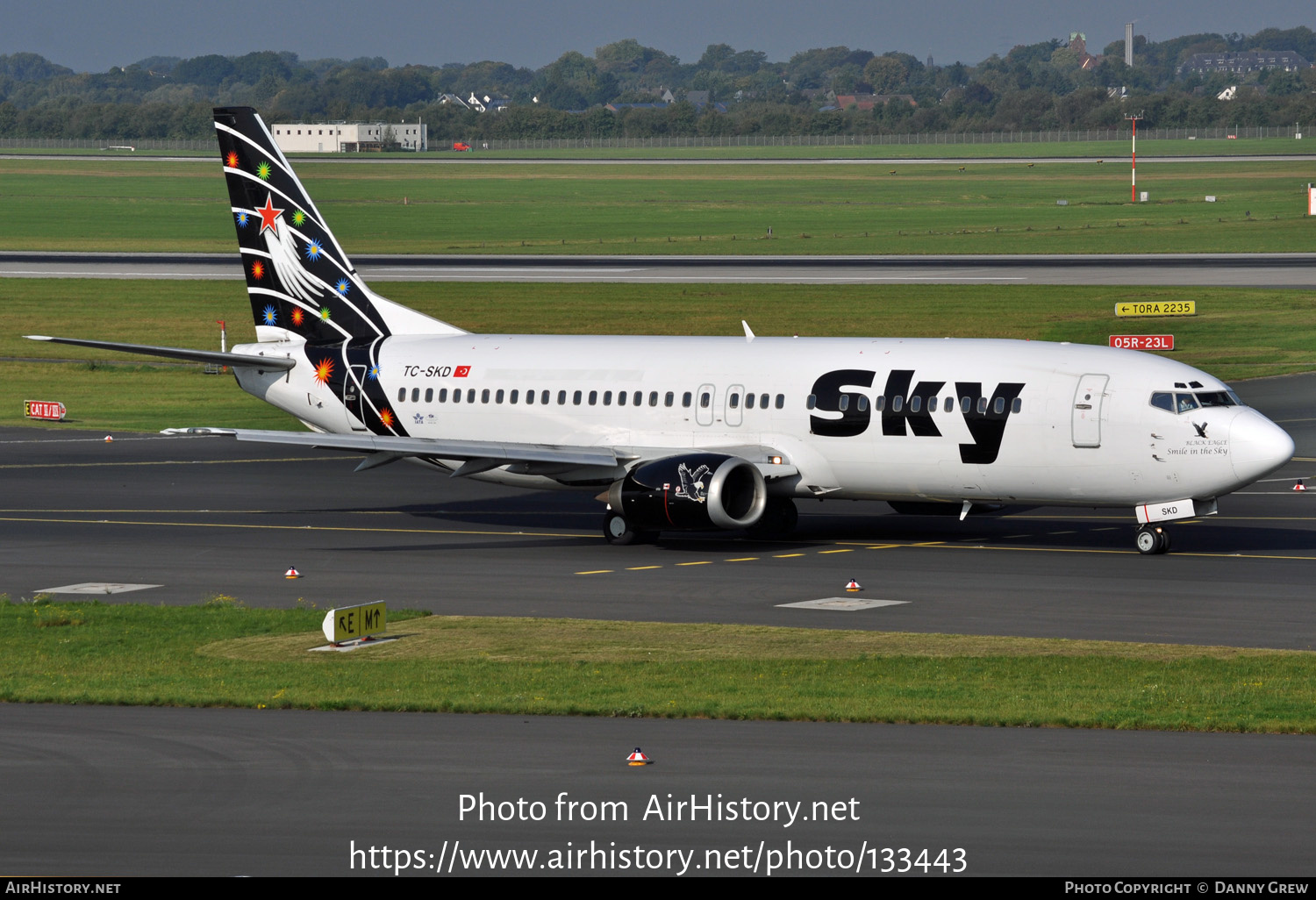 Aircraft Photo of TC-SKD | Boeing 737-4Q8 | Sky Airlines | AirHistory.net #133443