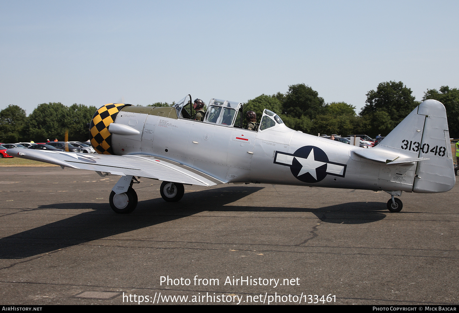 Aircraft Photo of G-TDJN / 313048 | North American AT-6D Harvard III | USA - Air Force | AirHistory.net #133461