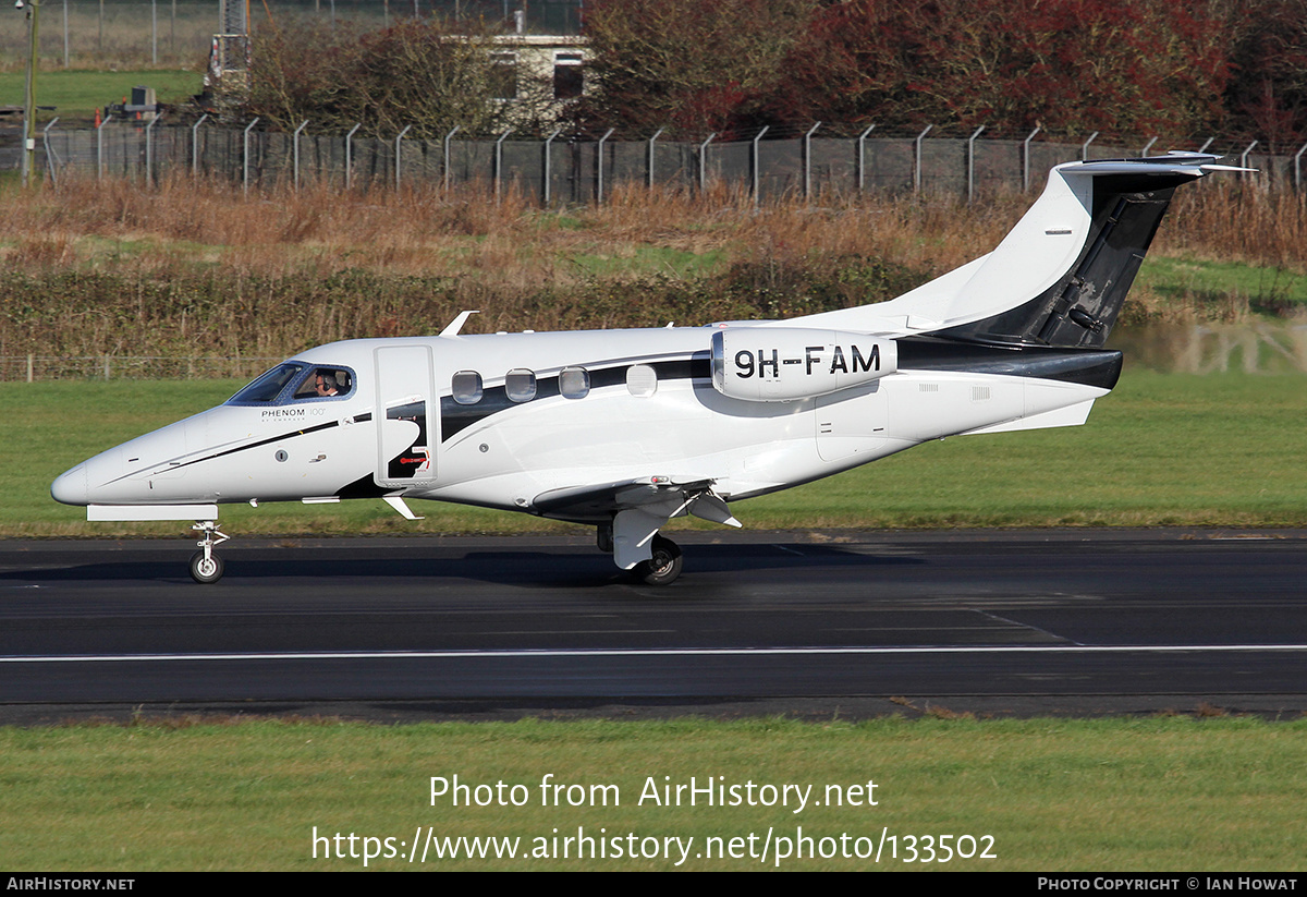 Aircraft Photo of 9H-FAM | Embraer EMB-500 Phenom 100 | AirHistory.net #133502