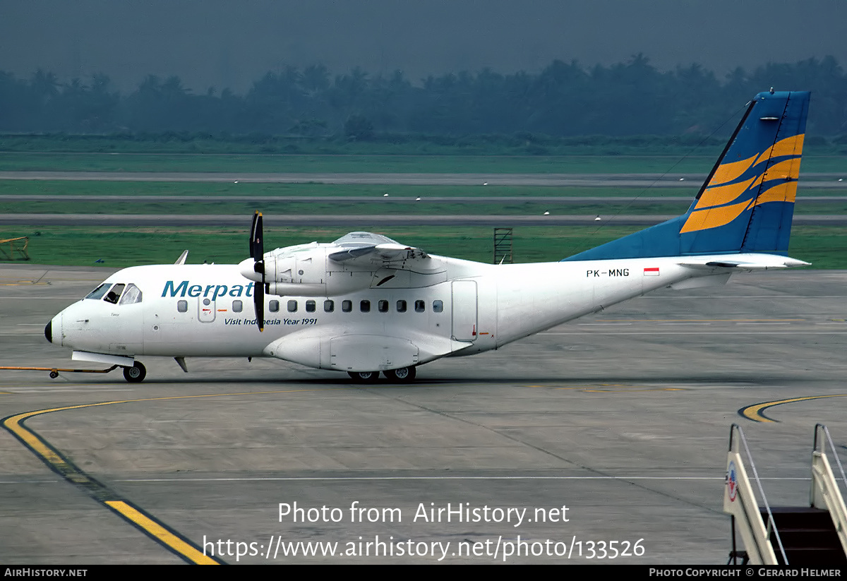 Aircraft Photo of PK-MNG | CASA/IPTN CN235-10 | Merpati Nusantara Airlines | AirHistory.net #133526